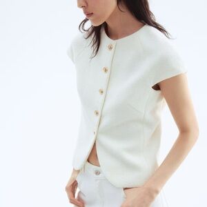 H&M Button-Front Top